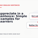 Appreciate in a Sentence: Simple Examples for Learners