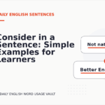Consider in a Sentence: Simple Examples for Learners